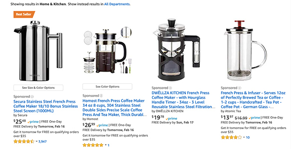 Sponsored Products Ads