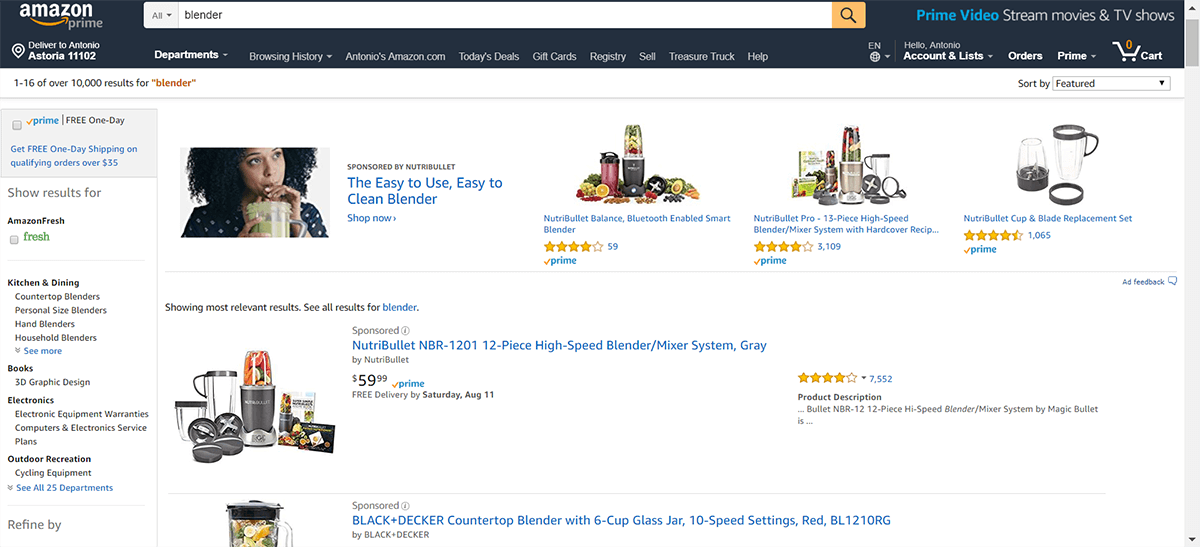 Amazon Sponsored Product Ad