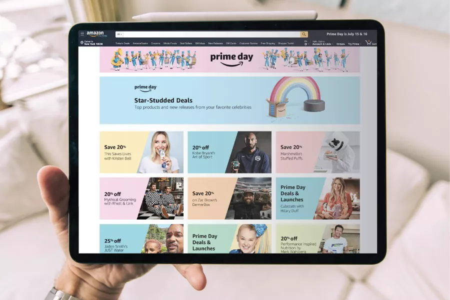 Amazon Prime Day Series: Celebrity Deals, Twitch, and Amazon’s Advertising Push