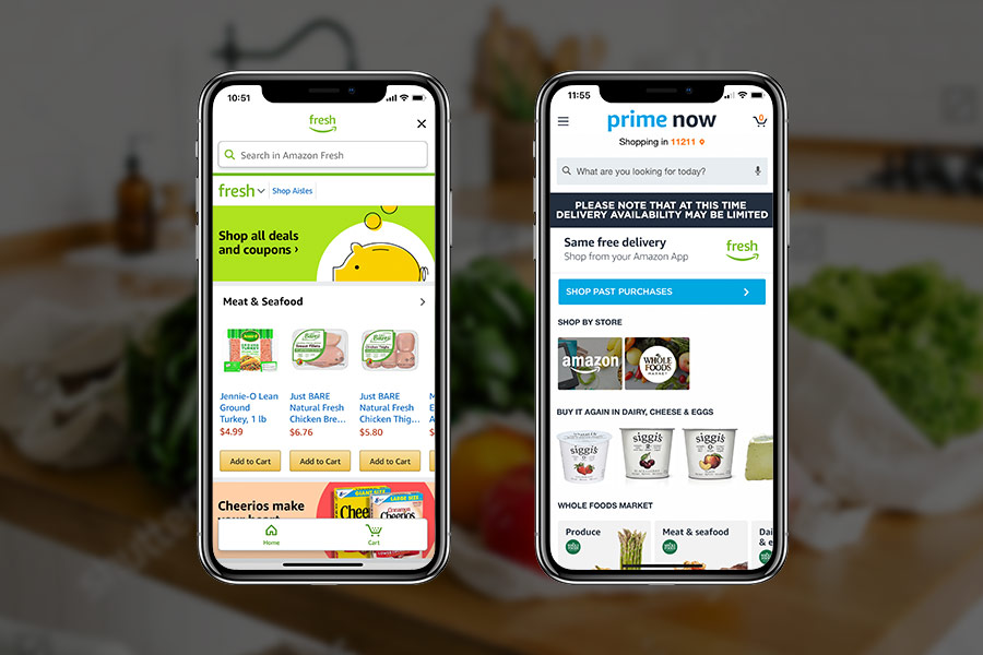 shutters Prime Pantry, an early online grocery initiative