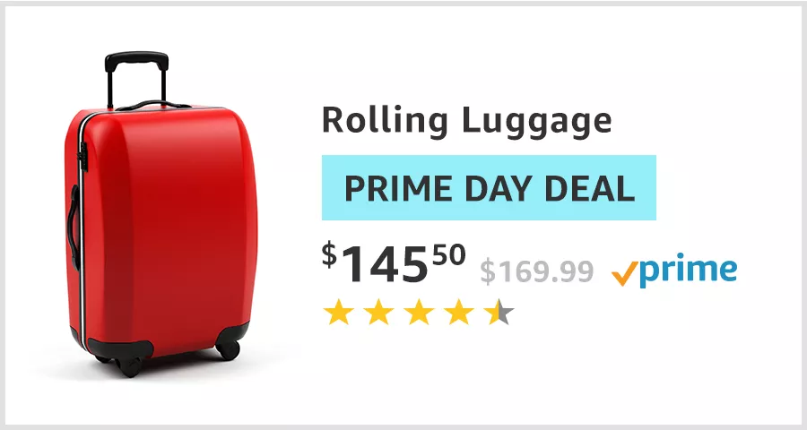 Amazon Prime Day Ad Example