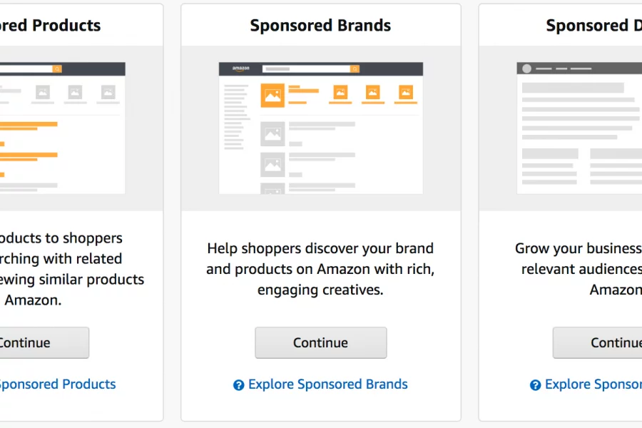 Types of Amazon Ads