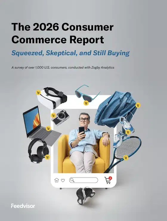 Cover of The 2026 Consumer Commerce Report from Feedvisor